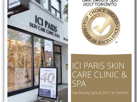 ici paris skin care toronto.